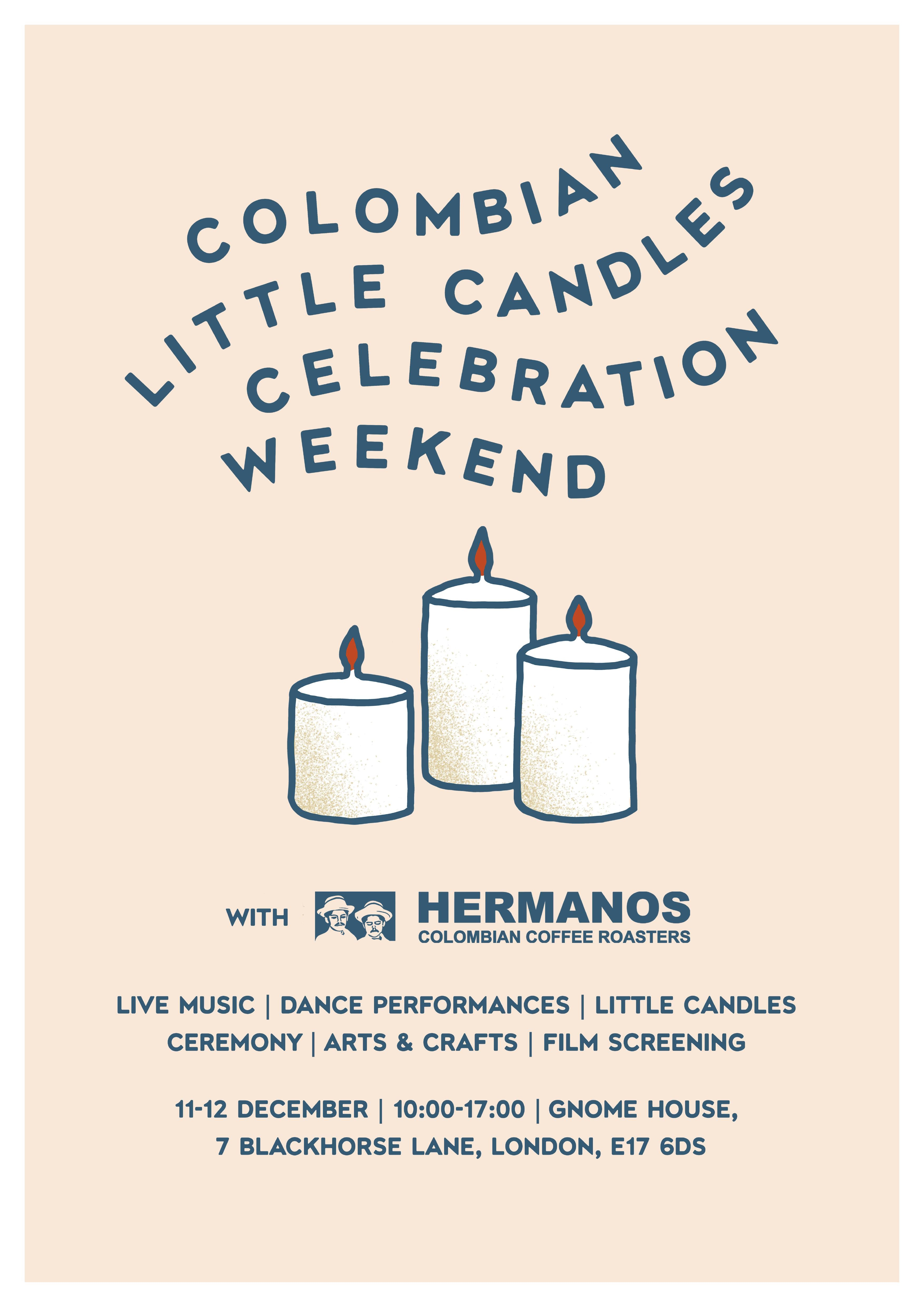 Little Candles Celebration Weekend Poster
