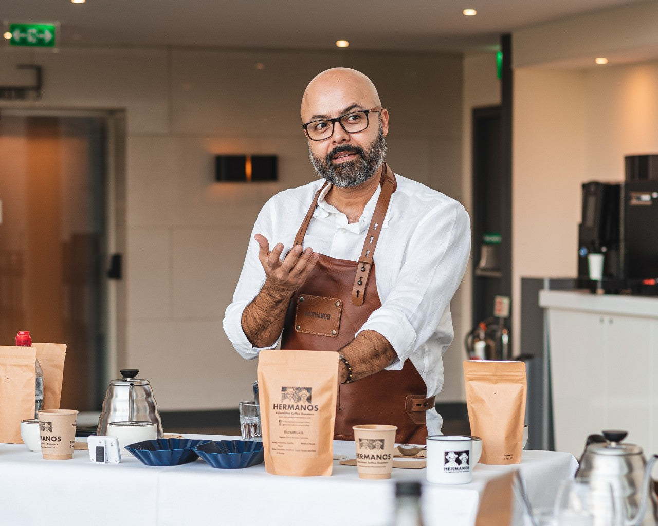 Coffee tasting guide explains coffee notes during coffee tasting experience