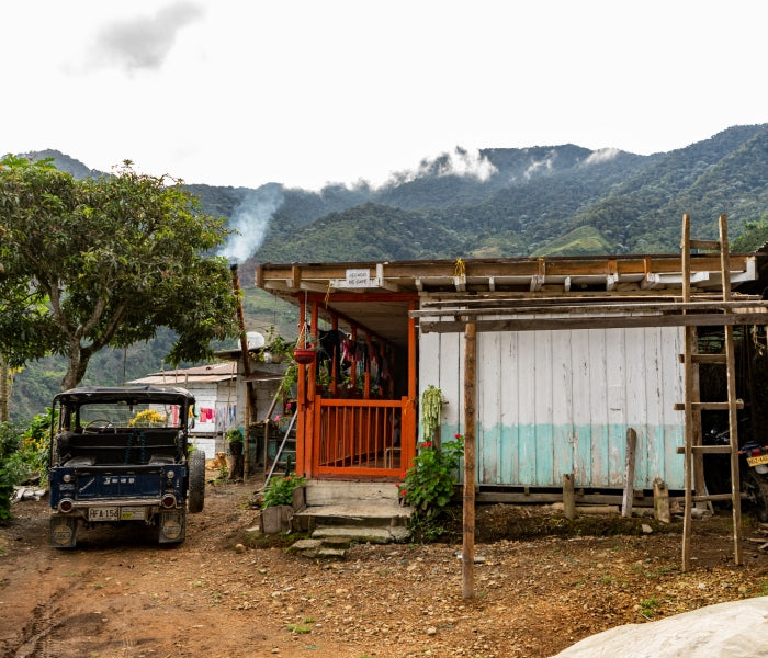 A colombian coffee farm growing single origin coffee beans rather than blends