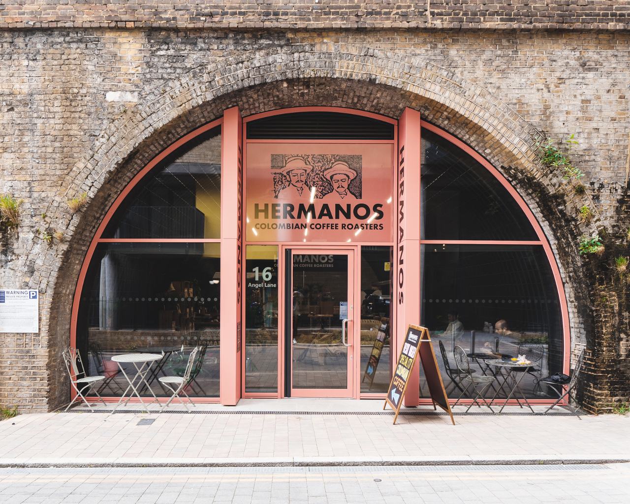 The Hermanos roastery venue for coffee tasting experiences in London