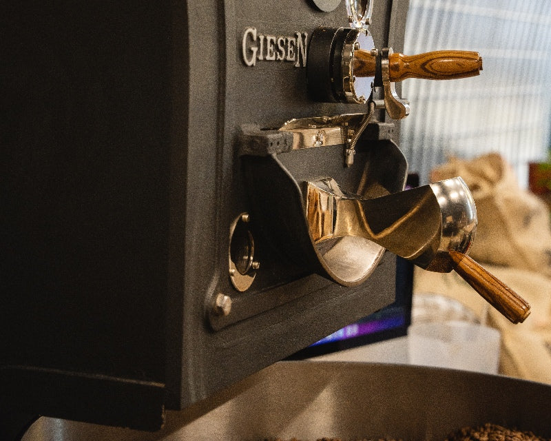 what happens at a coffee roastery