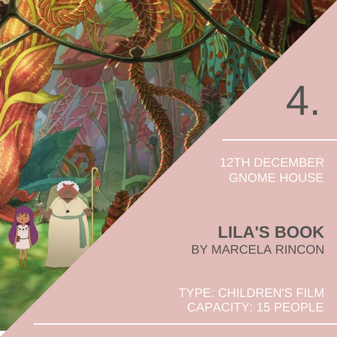 Lila's book film programme information 